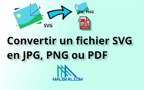 convertir un fichier svg.